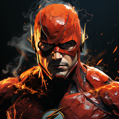 Flash Barry Allen Comic Art Lightning Thunderstorm Flash Barry Allen Comic Art Lightning Thunderstorm