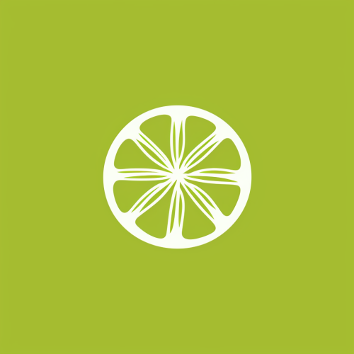 Lime minimal Japanese book cover