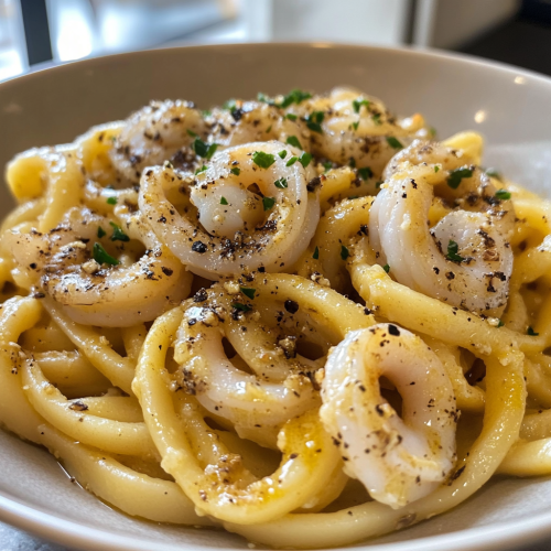 Linguine Calamari Datterini Amateur Kitchen Photo