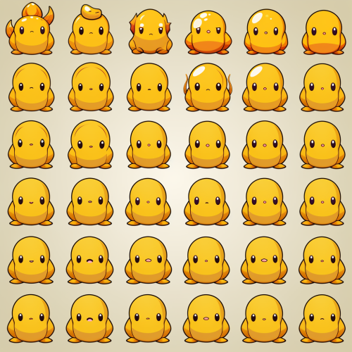 Adorable little creature sprite