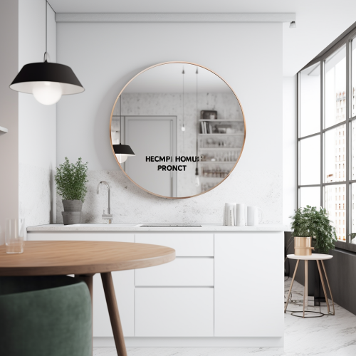 White Pond Mirror in Luxurious Living Room White Pond Mirror in Luxurious Living Room
