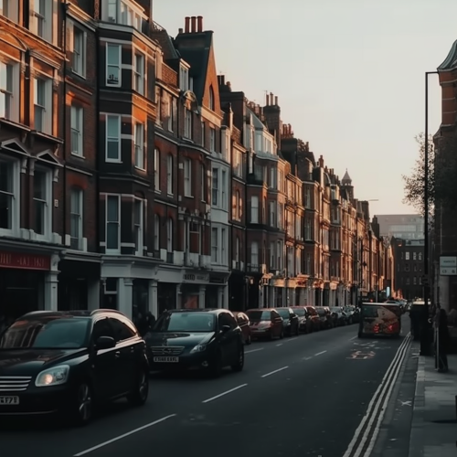 A beautiful day on London Street