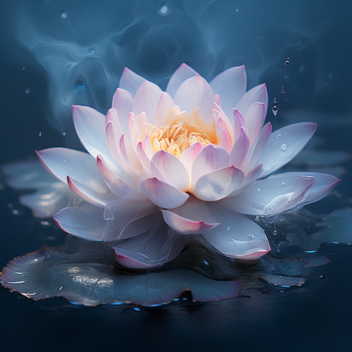 Stunning pink lotus flower Stunning pink lotus flower