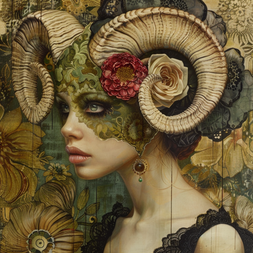 Colorful Hetera AI prompt image