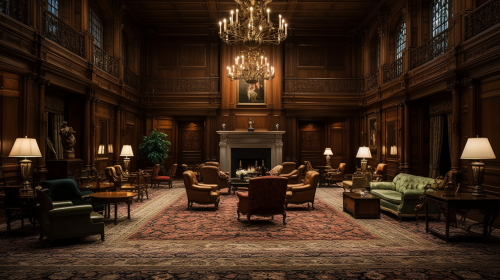 Luxurious Classic Hall with Grand Atmosphere