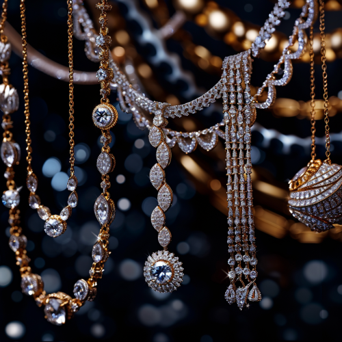 Luxurious Precious Metal and Diamond Jewels