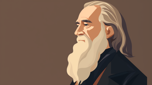 Lysander Spooner with Groomed Beard Lysander Spooner with Groomed Beard