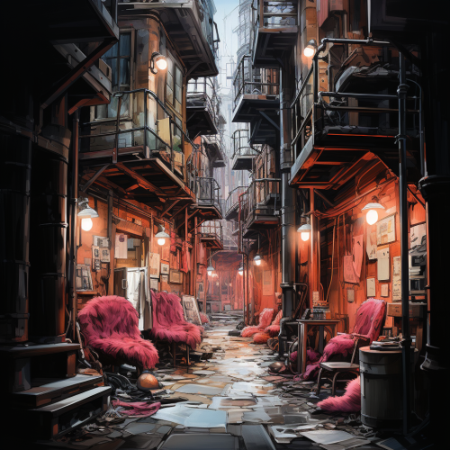Illustration of Inside the Magic Factory  ? Illustration of Inside the Magic Factory  ?