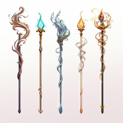 Cartoon wizards staff ideas