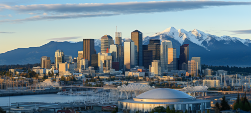 A breathtaking skyline at twilight  ? A breathtaking skyline at twilight  ?