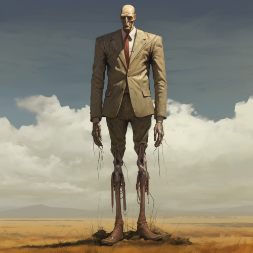 Man wearing a mask standing confidently