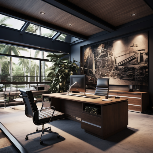 Modern Office Elevation Picture