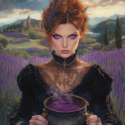 50-year-old witch brews potion