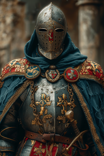 Italian Medieval Knight in Armour