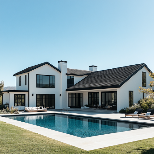 Modern Estate Southern California Day