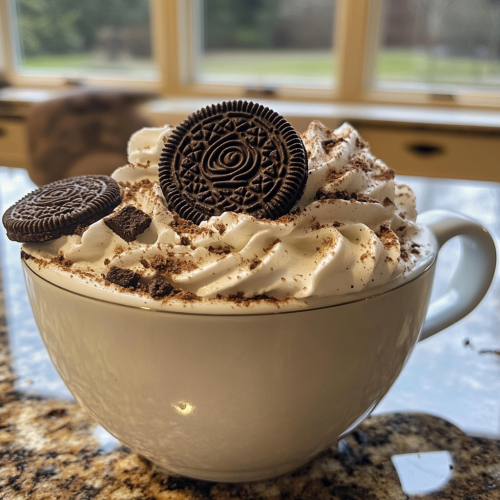 Oreo Cappuccino Recipe Image Delicious