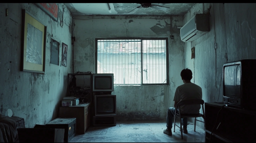 Young Worker Leaving Work