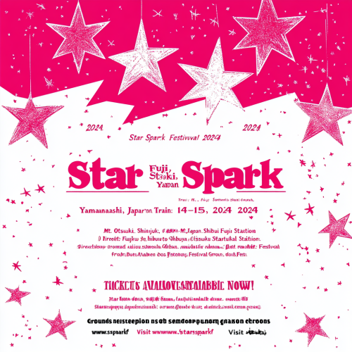 Outdoor festival poster design 2024