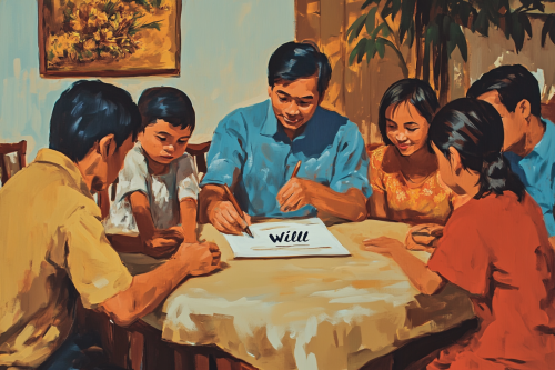 Thai Family Will Document Gathering Thai Family Will Document Gathering