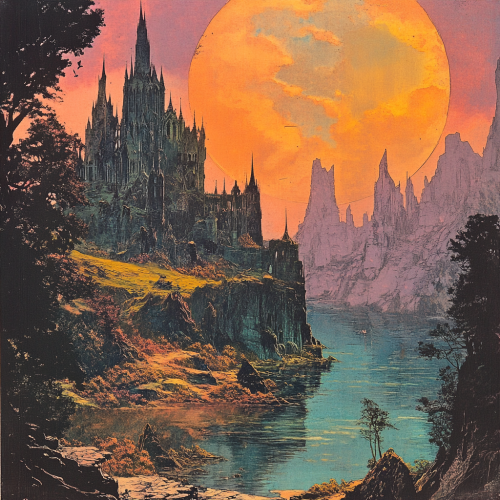 Dark Fantasy Book Cover Art