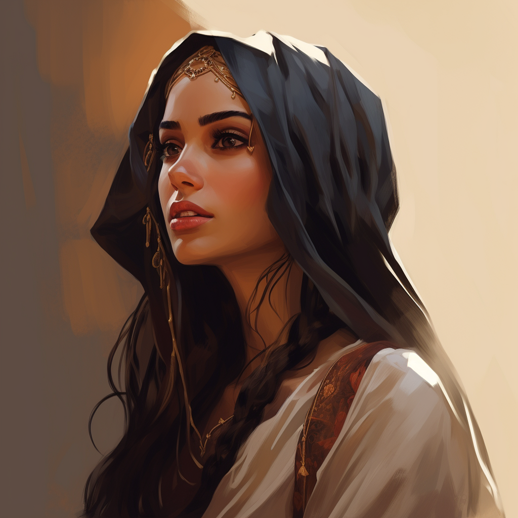 4. Artistic Arab character design showcasing cultural diversity.