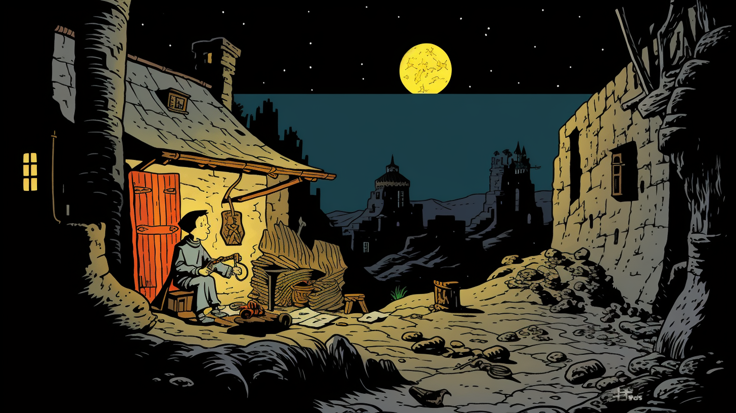 4. Hergé Tin Tin comicbook in Dark Souls universe