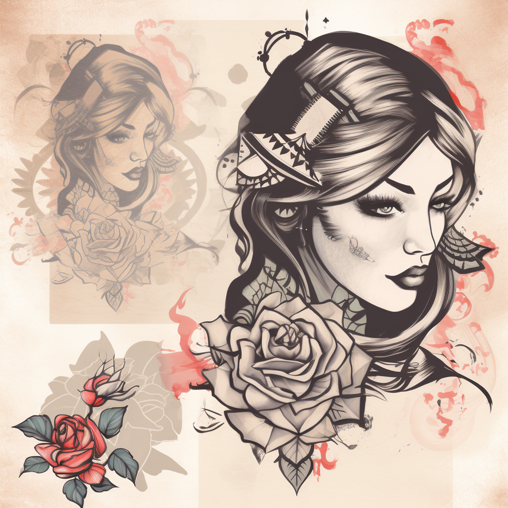 4. Elegant and intricate tattoo design