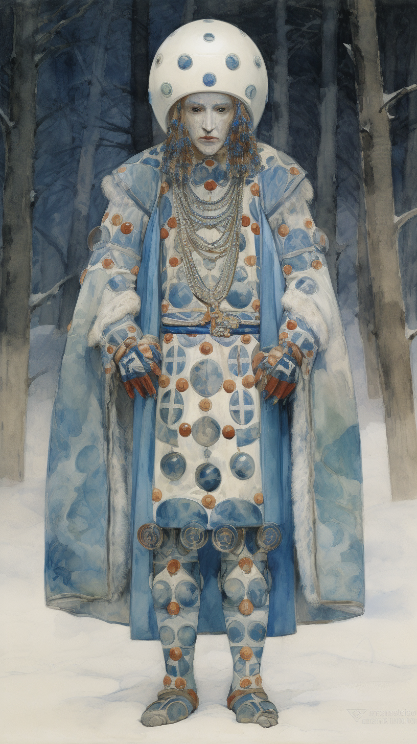 4. Captivating leshy costume from  The Snow Maiden  opera