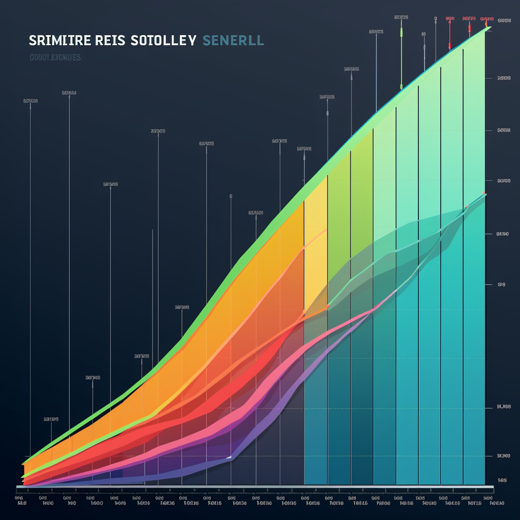 4. Graph showing successful business income growth