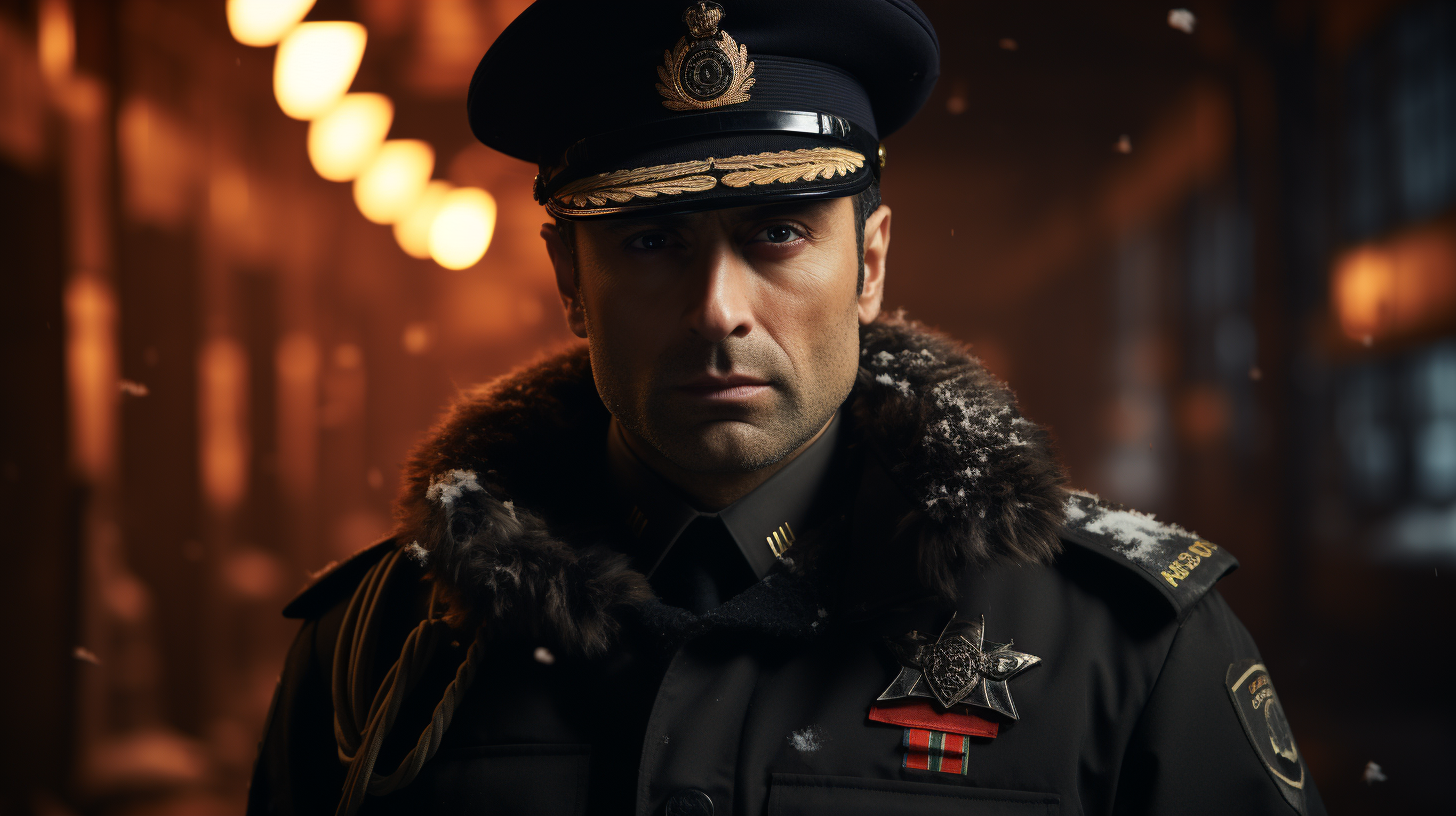 4. Ranbir Kapoor in military uniform