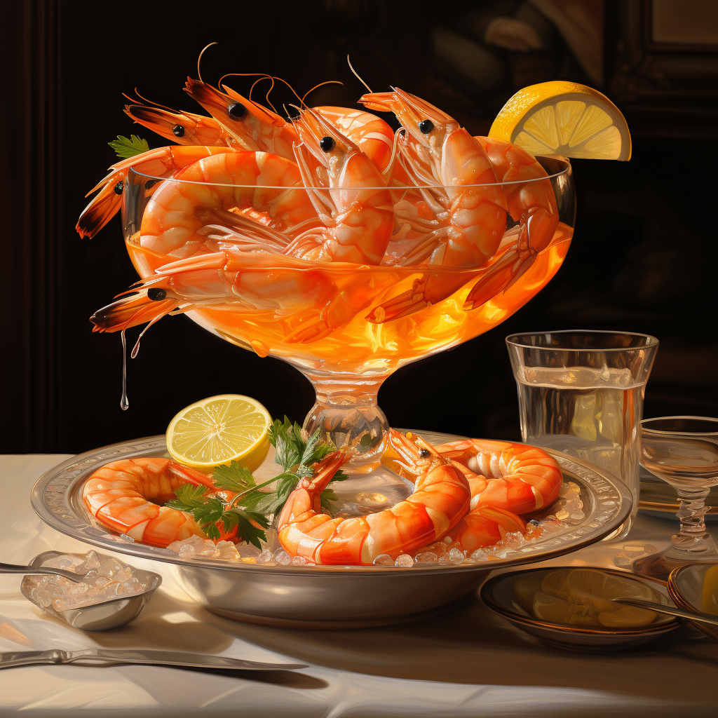 4. Succulent jumbo shrimp cocktail image