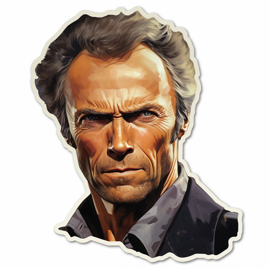 Iosif Clint Eastwood Stiker image