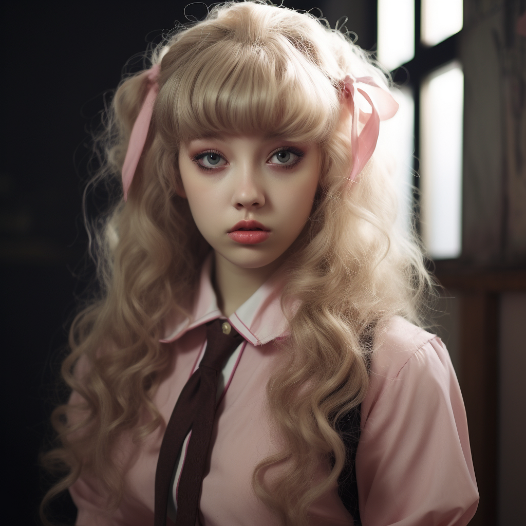 4.  Junko Enoshima in a 70's Film