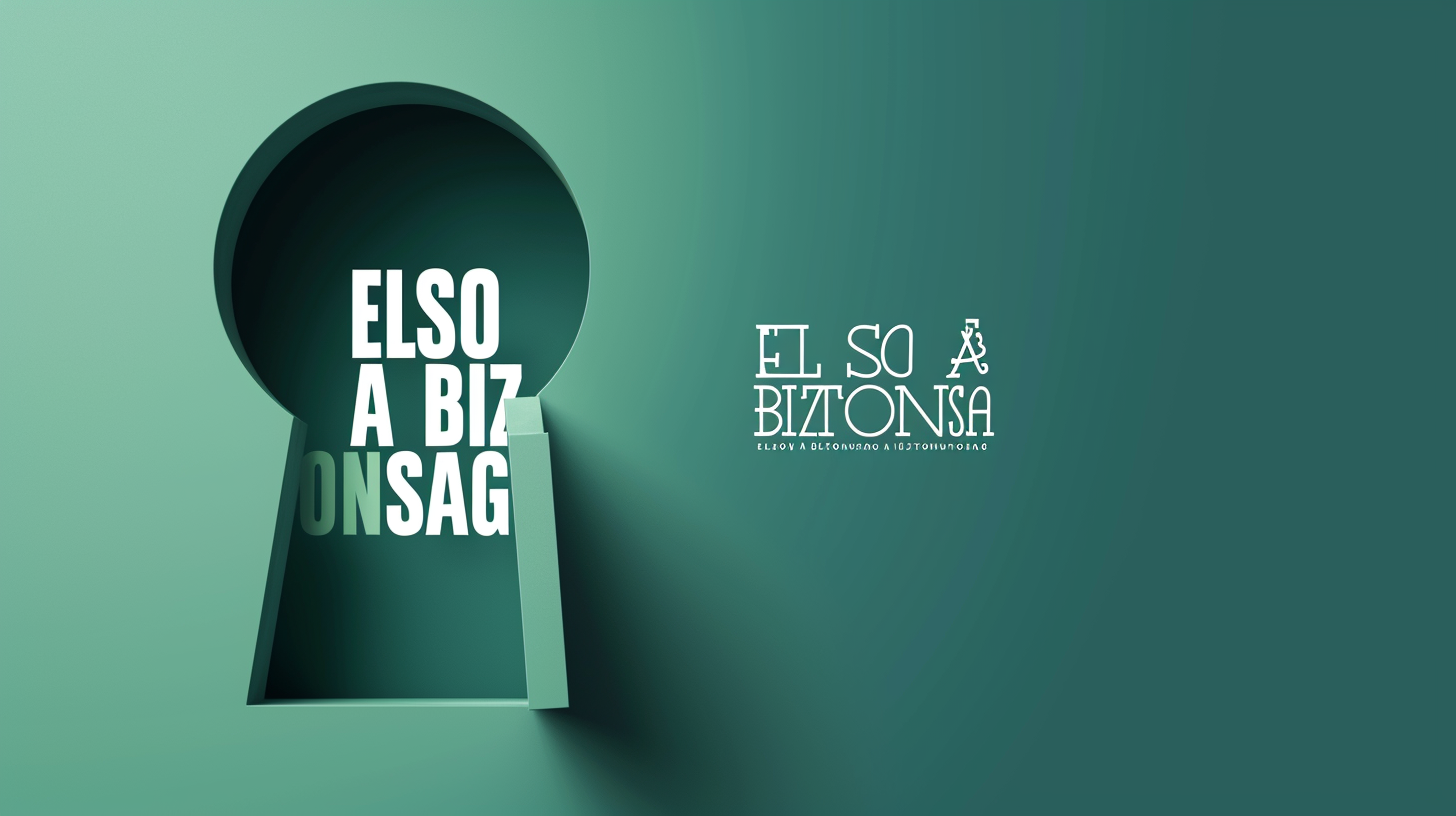 4. Keyhole with  ELSO A BIZTONSAG  text and green and white colors.