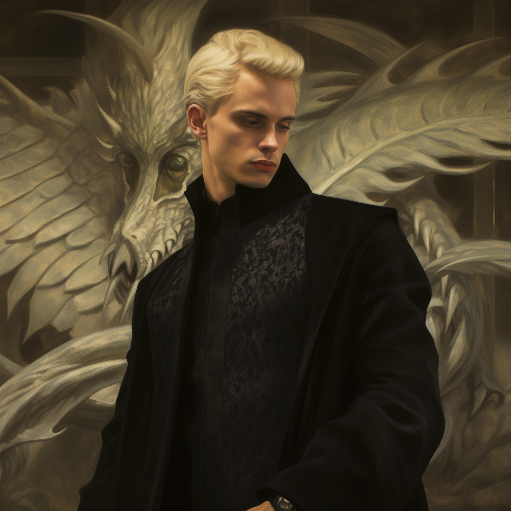 Draco Malfoy as Fallen Angel