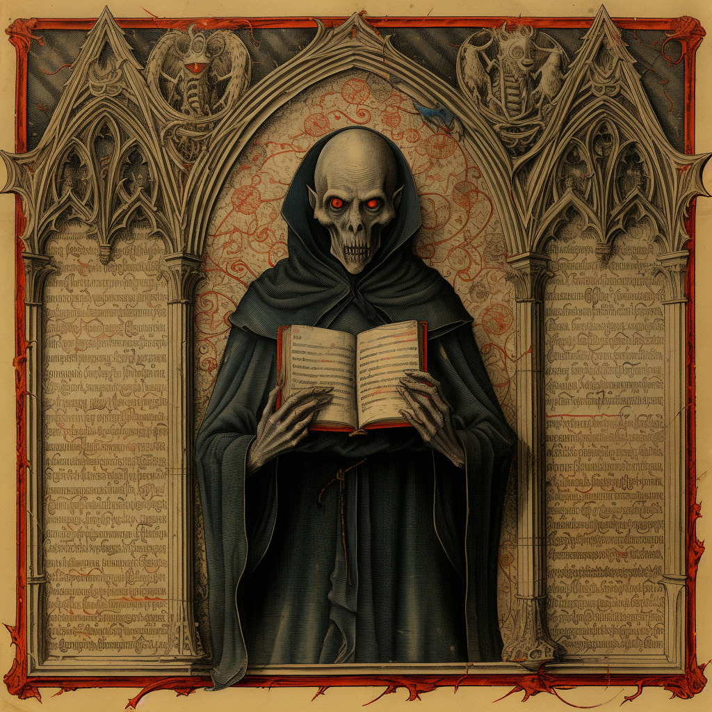 4. Ancient Nosferatu artwork with rich details