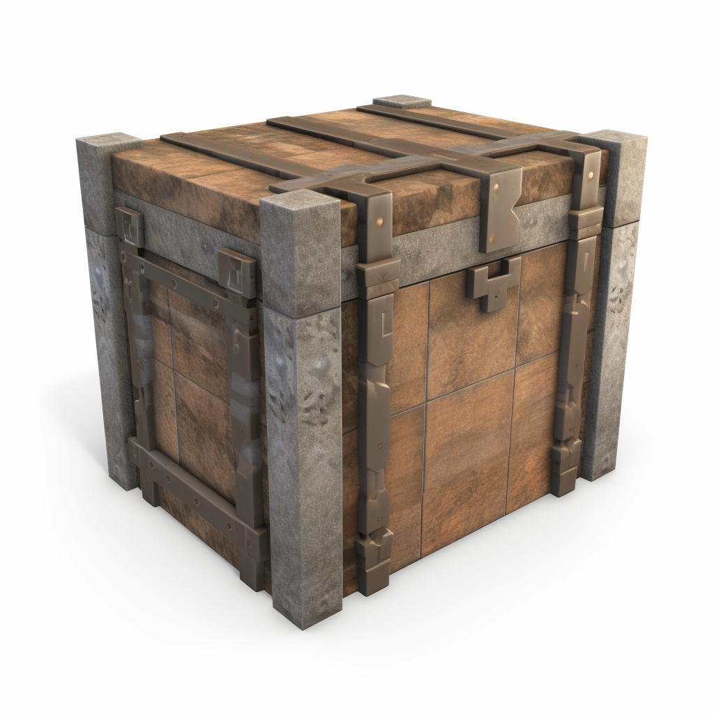 4. Image of a locked Ore Storage Box