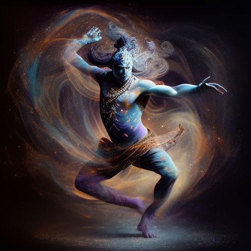 4. Image of Personal Shiva Dancing Rainbow