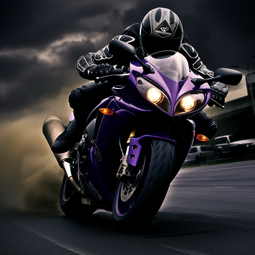 4. Mystical sorcerer on Yamaha R1