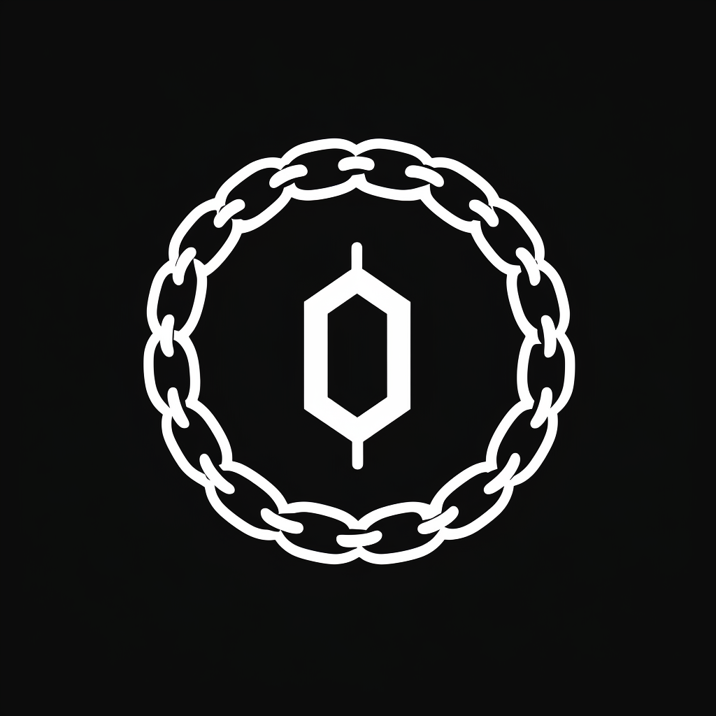 4. Icon representing an unbreakable chain