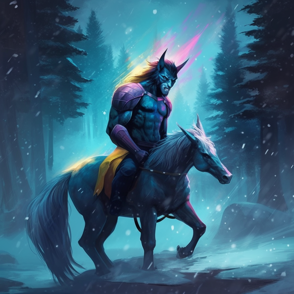 4.  Unicorn and Wolverine in one