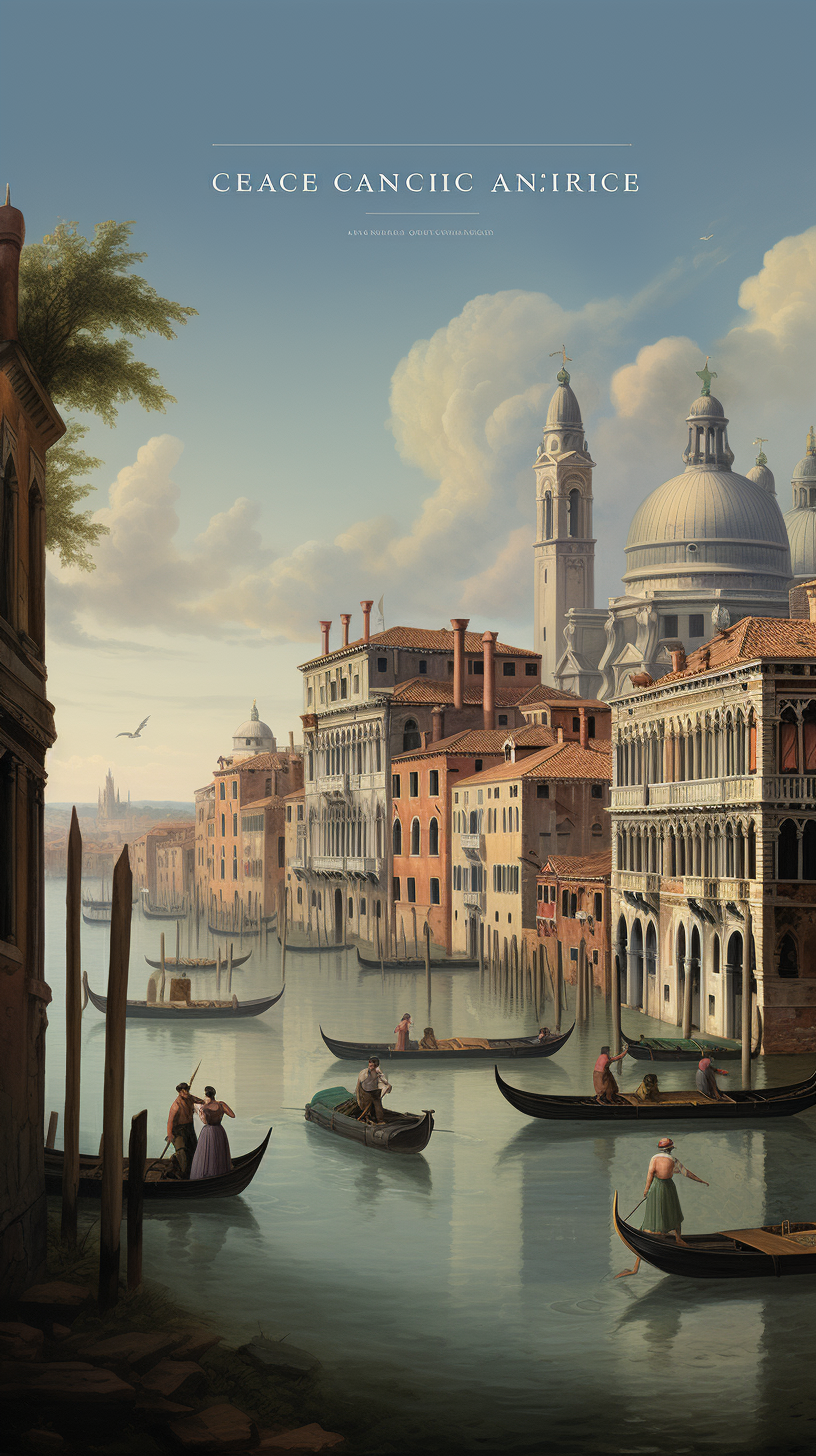 4. Stunning depiction of Venice in the 18th century.