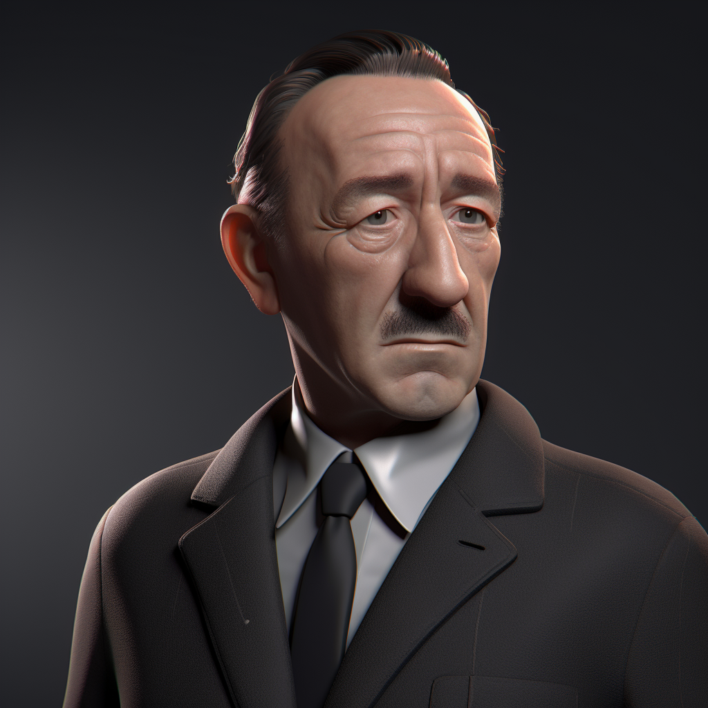 4.  Walt Disney in special agent gear