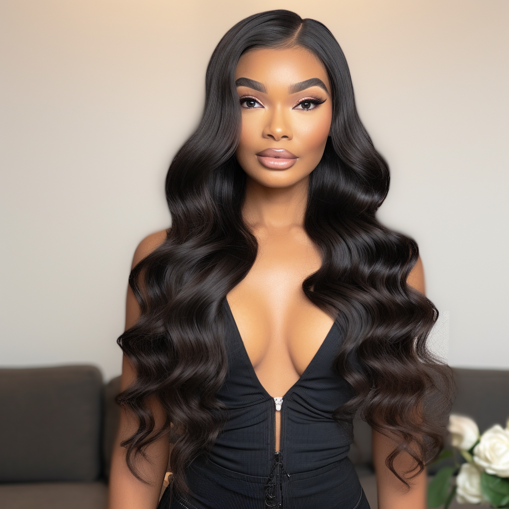 13by6 frontal bundle 10a brazilian body wave topper