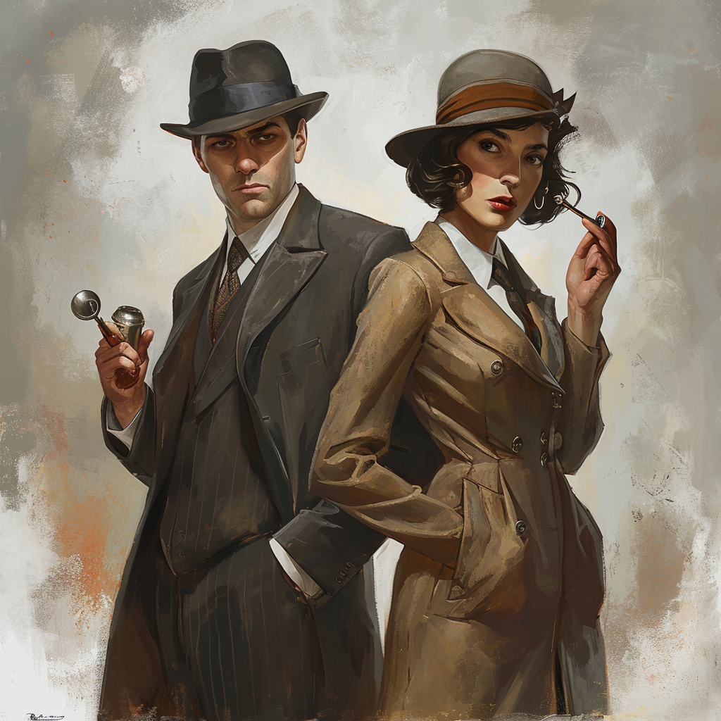 1920s bureau agents in Call of Cthulhu game