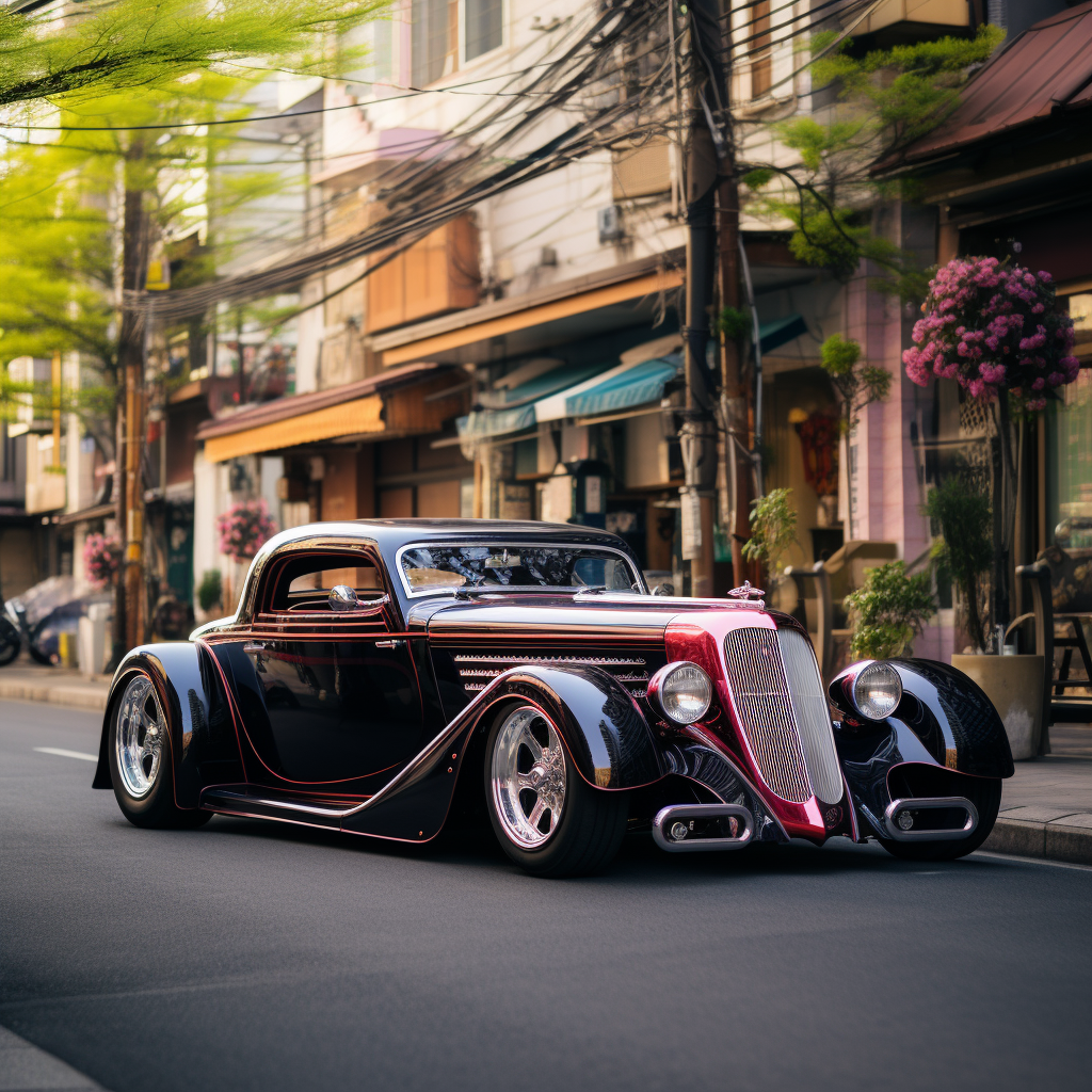 Vintage 1930s Hotrod in Japan