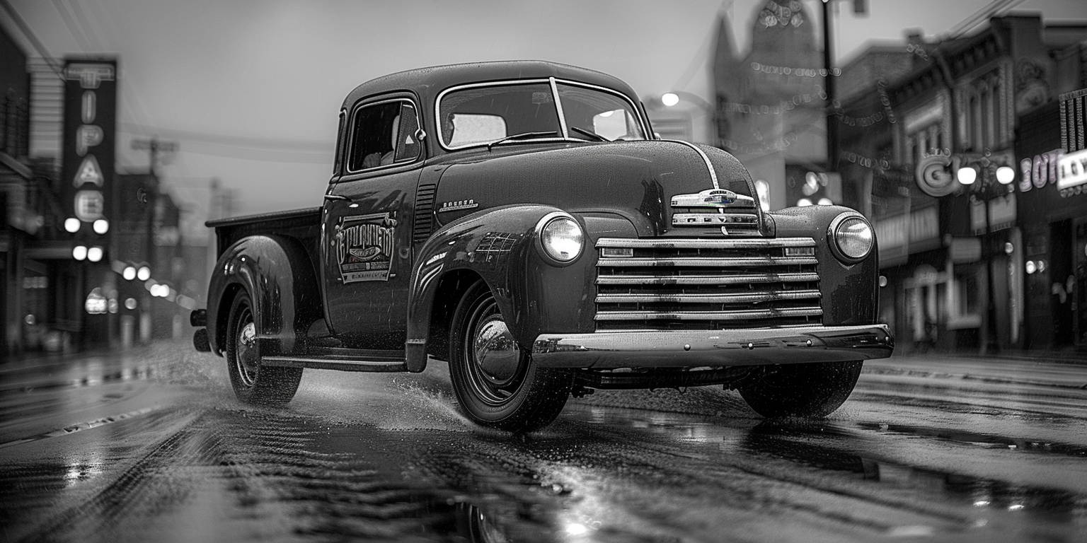 Vintage Chevy Pickup Ontario Queen Street