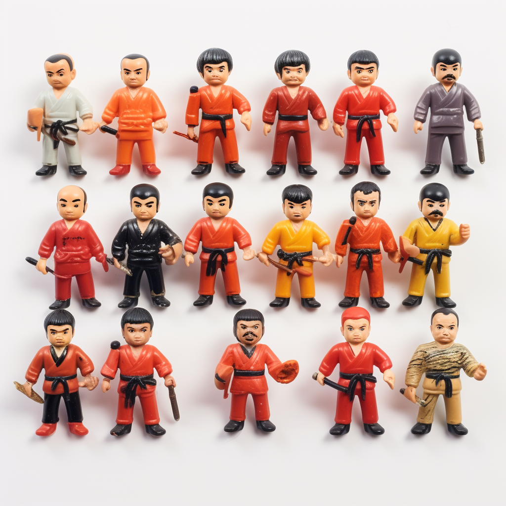 1960s small Japanese bootleg toy fighters, injection molded plastic.