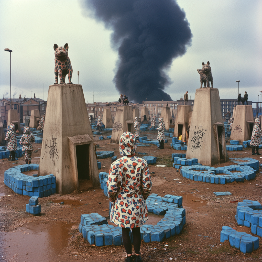 Belfast council estate documentary photo