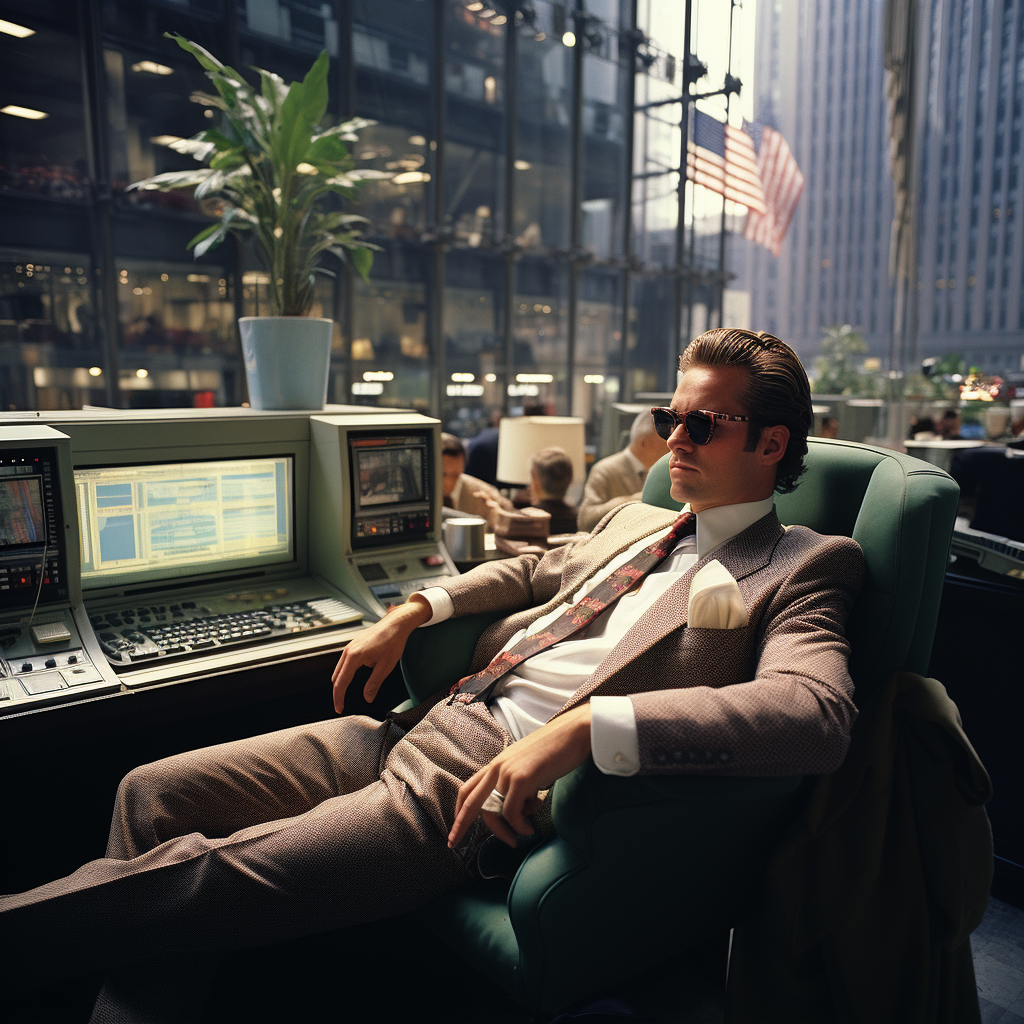 Successful 1980s Stock Broker in NYC